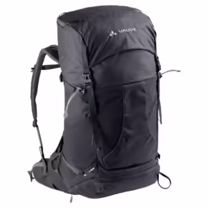 Vaude Brenta 44+6 Musta – Tilava ja ergonominen reppu pitkille vaelluksille