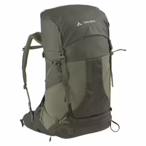 Vaude Brenta 44+6 Vihreä – Tilava ja ergonominen reppu pitkille vaelluksille