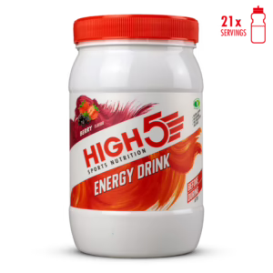 High5 Energy Drink marja 1kg – tehokas urheilujuoma energia- ja nestetasapainon tueksi