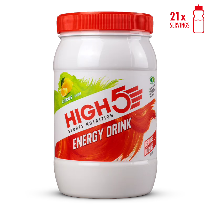High5 Energy Drink 1kg – tehokas urheilujuoma energia- ja nestetasapainon tueksi