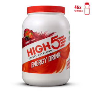 High5 Energy Drink marja 1kg – tehokas urheilujuoma energia- ja nestetasapainon tueksi